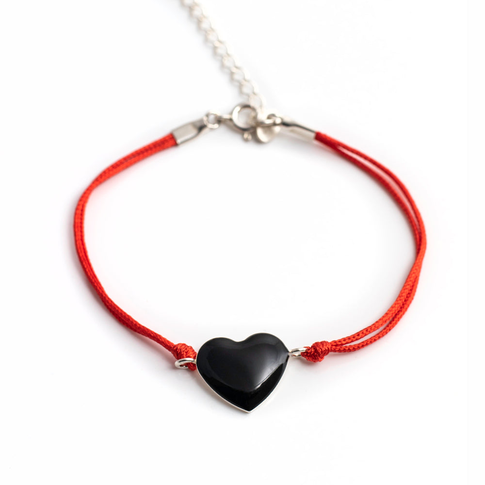 BRACELET HEART 1 RED