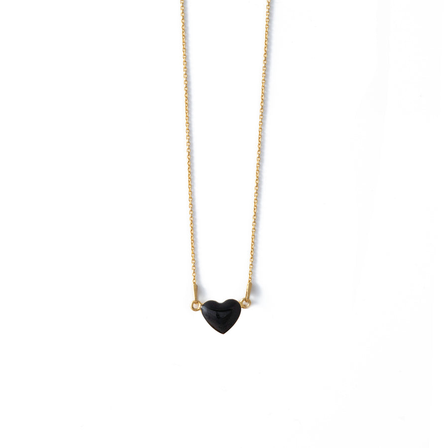 NECKLACE HEART GOLD 1