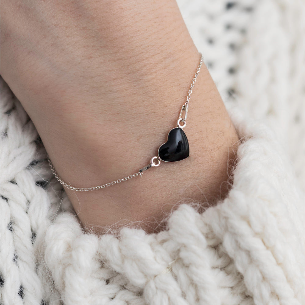BRACELET HEART 2 SILVER