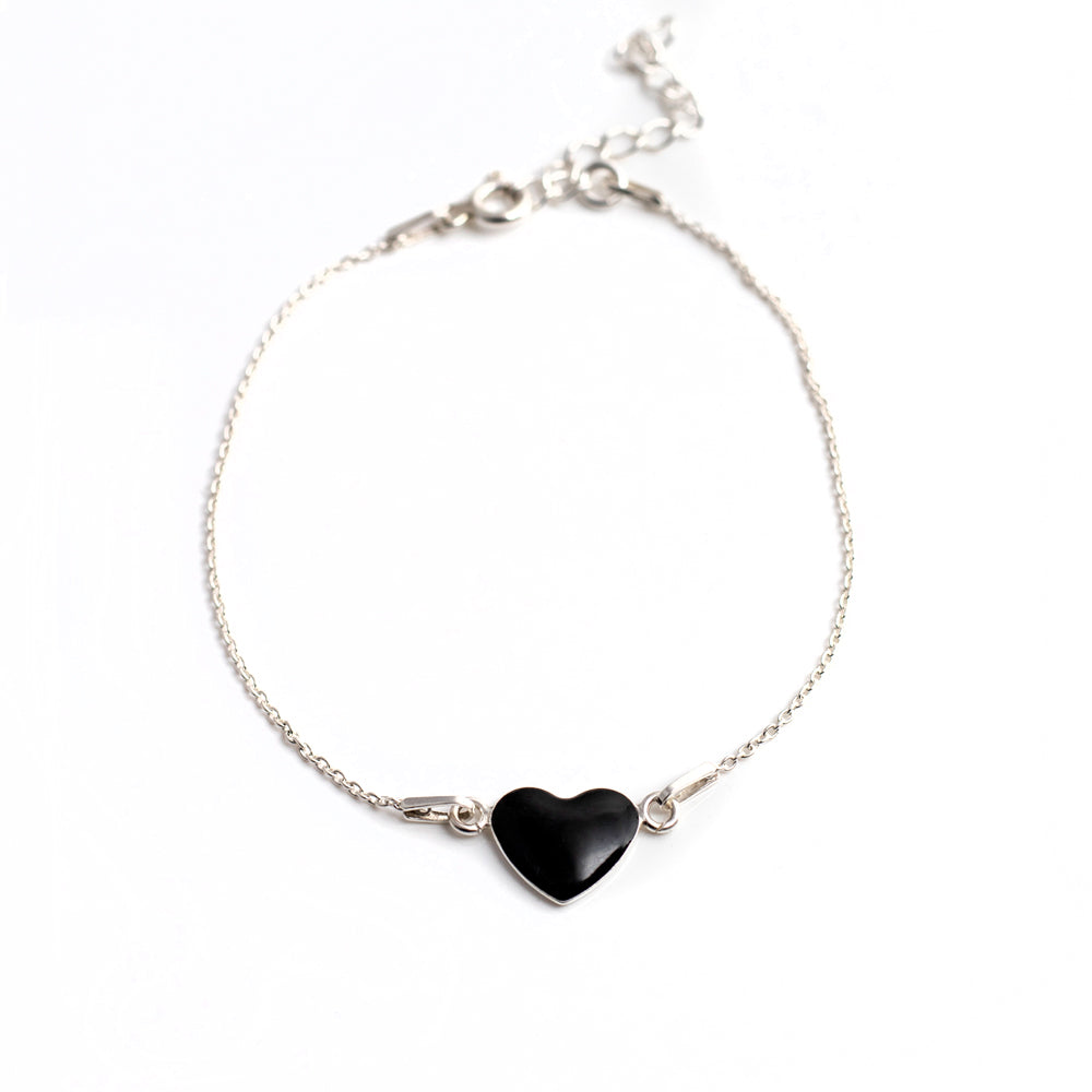 BRACELET HEART 2 SILVER