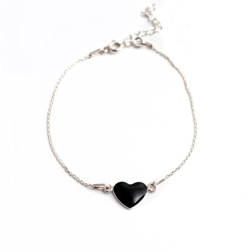 BRACELET HEART 2 SILVER